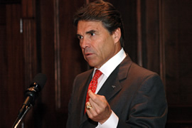 Perry speaking