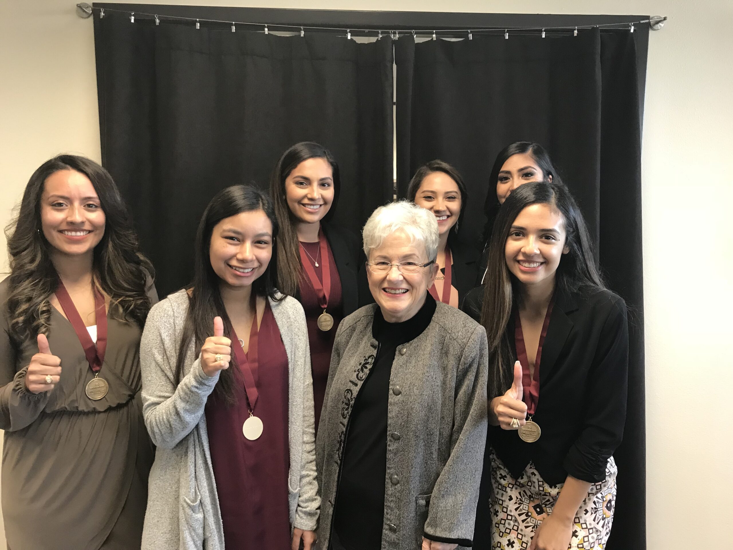 Dr. Martha Loudder and the Loudder Medal of Excellence recipients