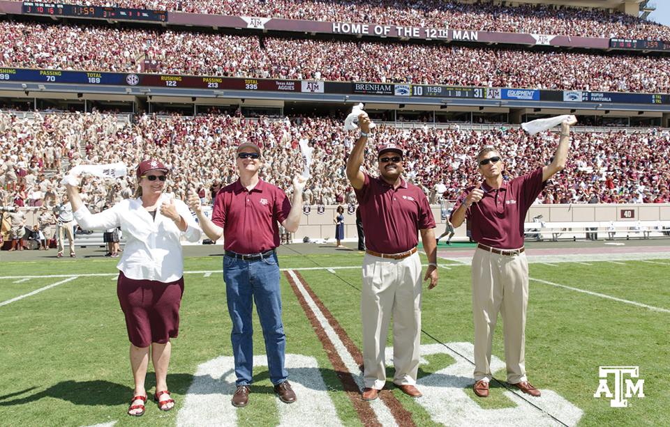 Jones and Cordani on Kyle Field