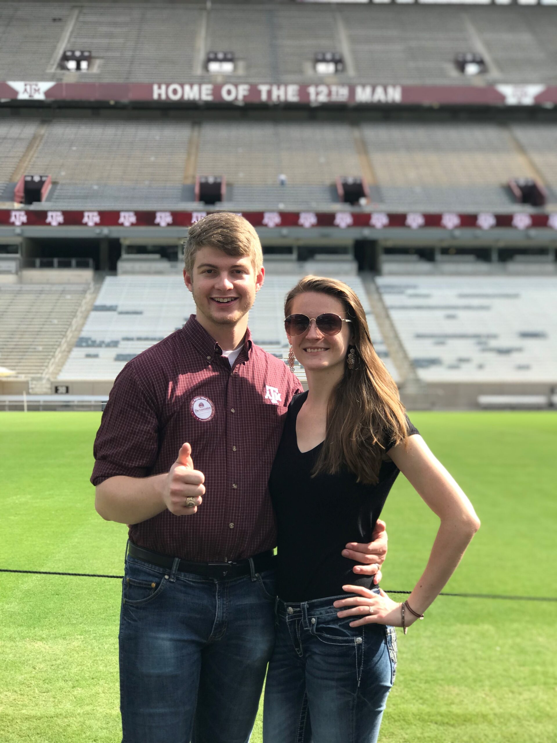 Joshua Arey and fiancée Gina