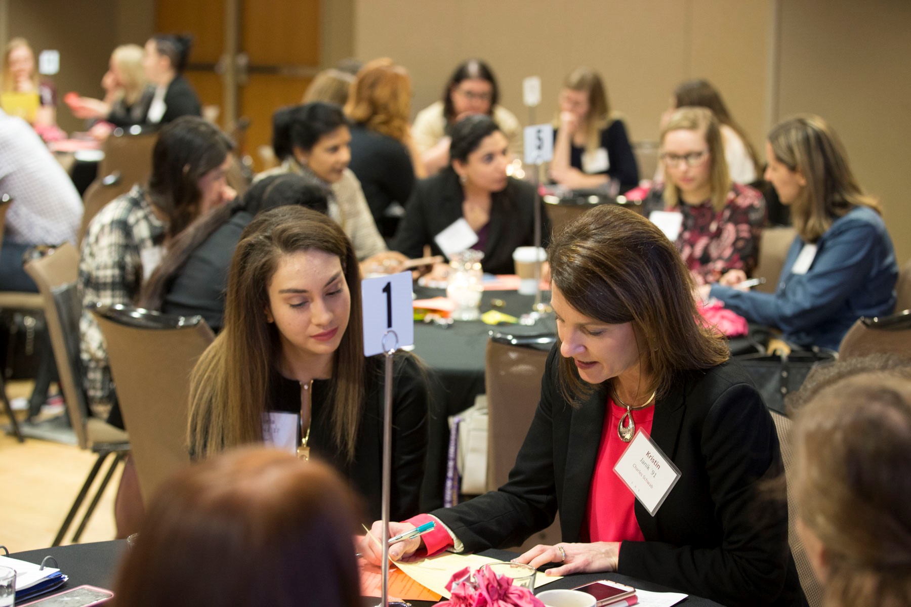 Students engage with industry professionals at 19th annual Women in IT