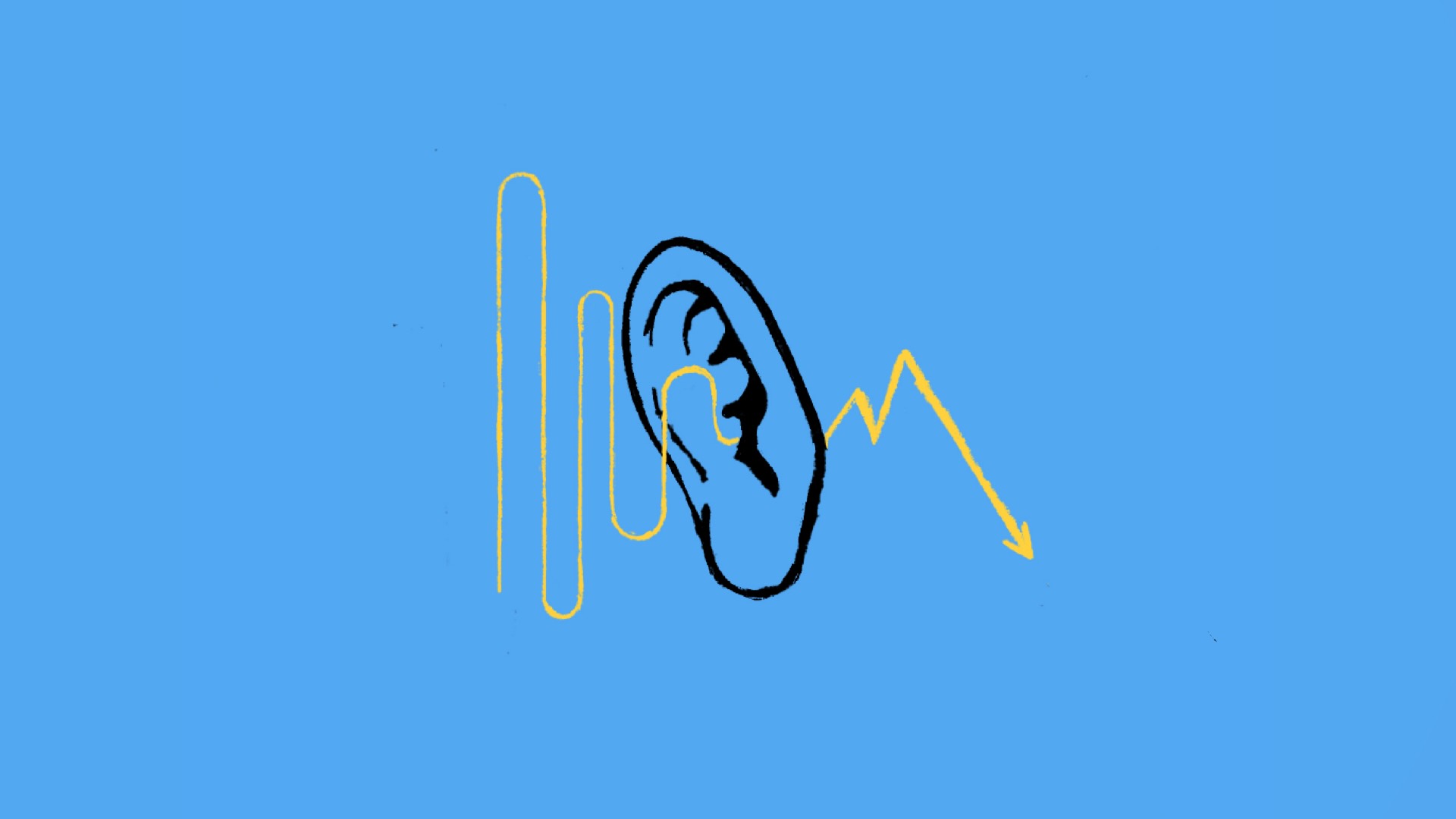 Ear illustration Illustration of an ear